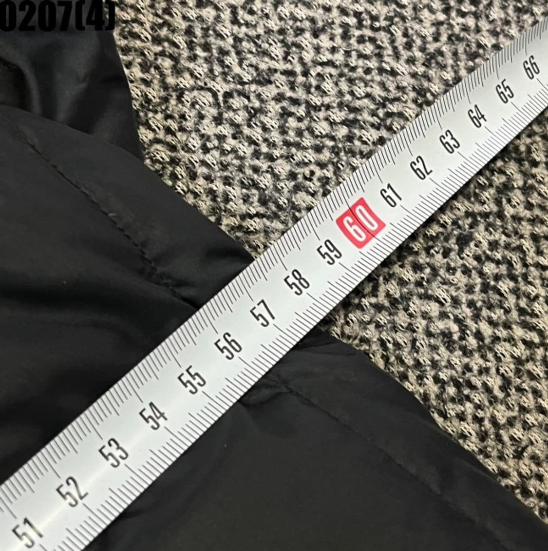 [100] 노스페이스 600 퀼팅 블랙 패딩 점퍼 0207(4) 상품이미지6