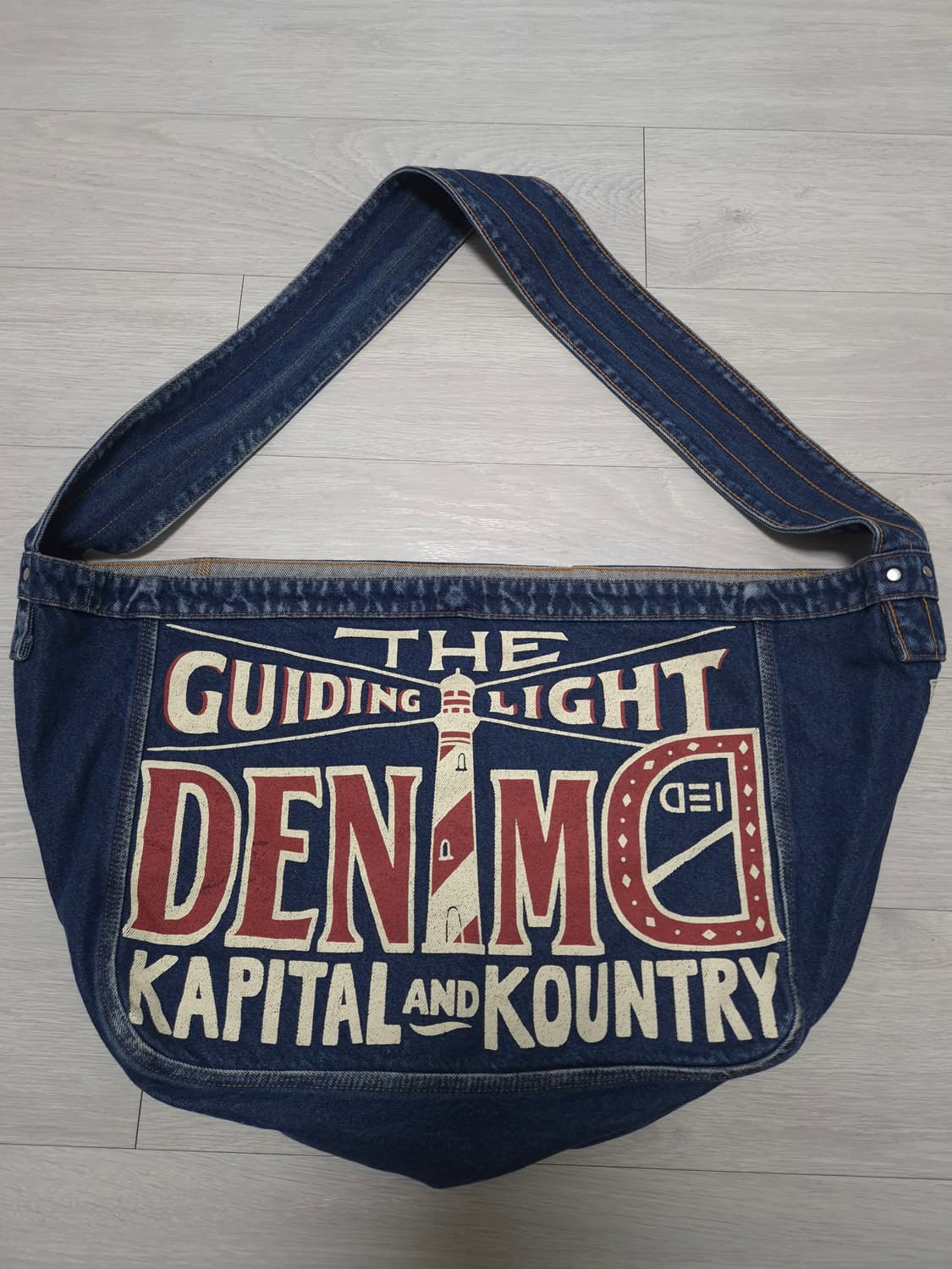 캐피탈 데님 가방 (크로스) 상품이미지1