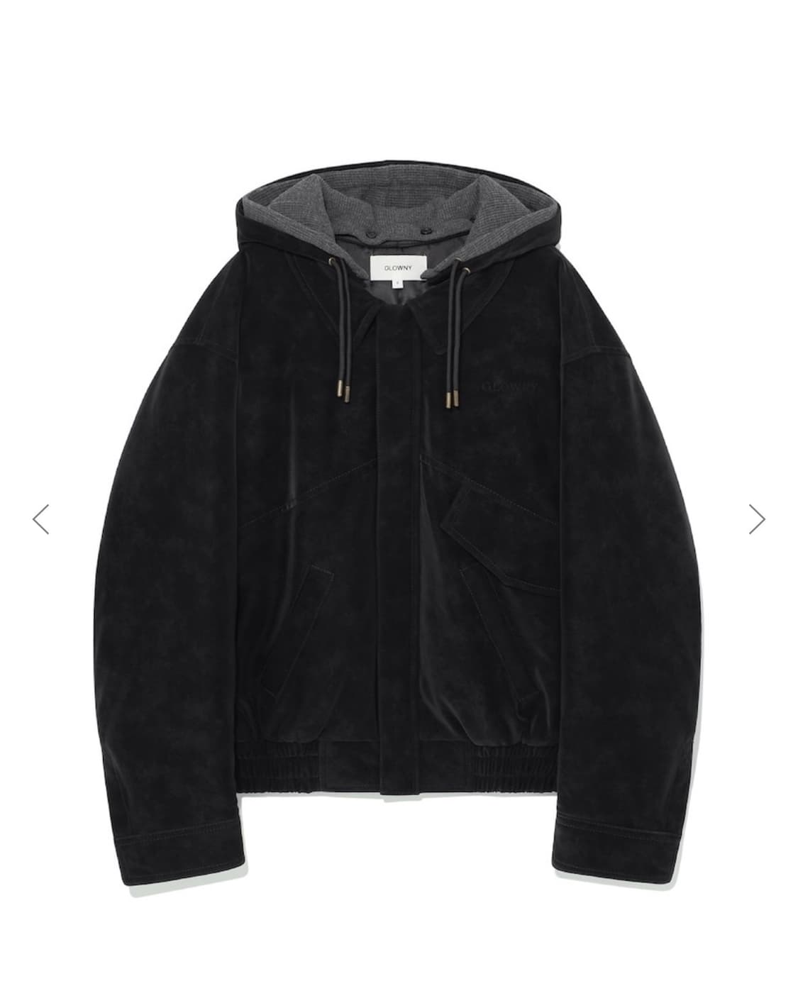 URBAN SUEDE JUMPER (BLACK) 상품이미지3