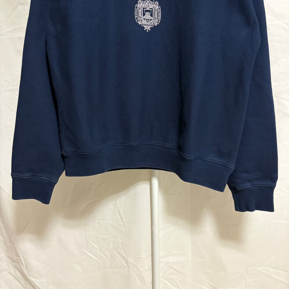 아웃스탠딩 빈티지 프린트 NAVY 스웻셔츠 / 네이비, M 상품이미지3