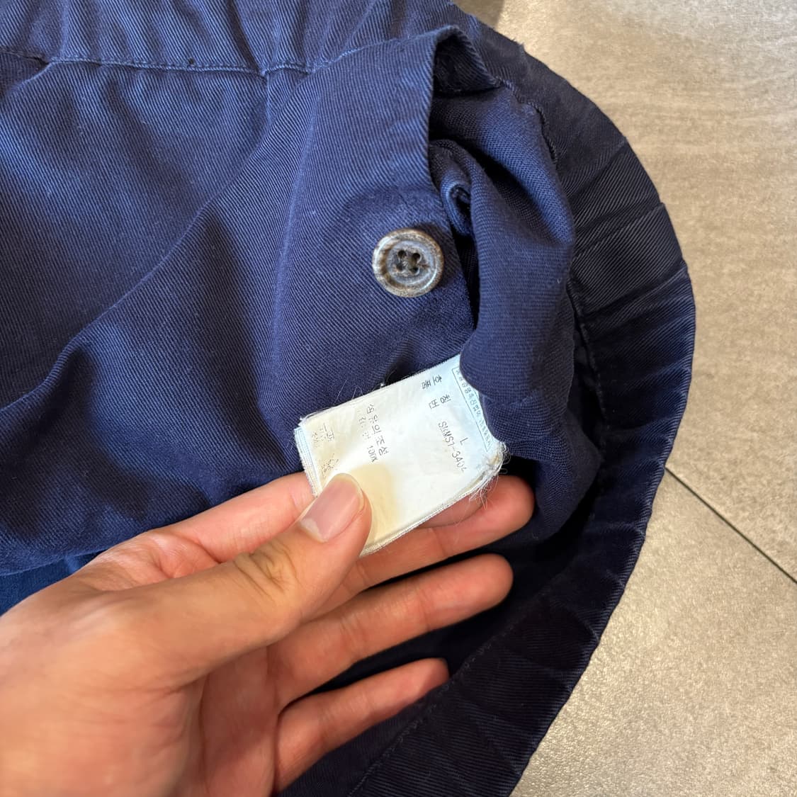 폴로 정품 네이비 스윙톱 자켓 상품이미지8