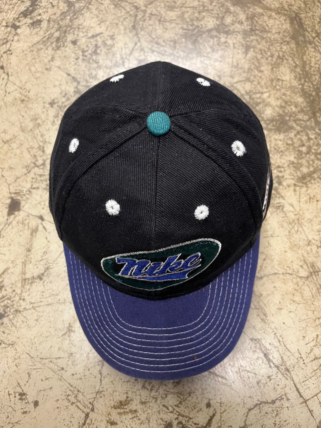 90s 나이키 볼캡 블랙/퍼플 모자 상품이미지2