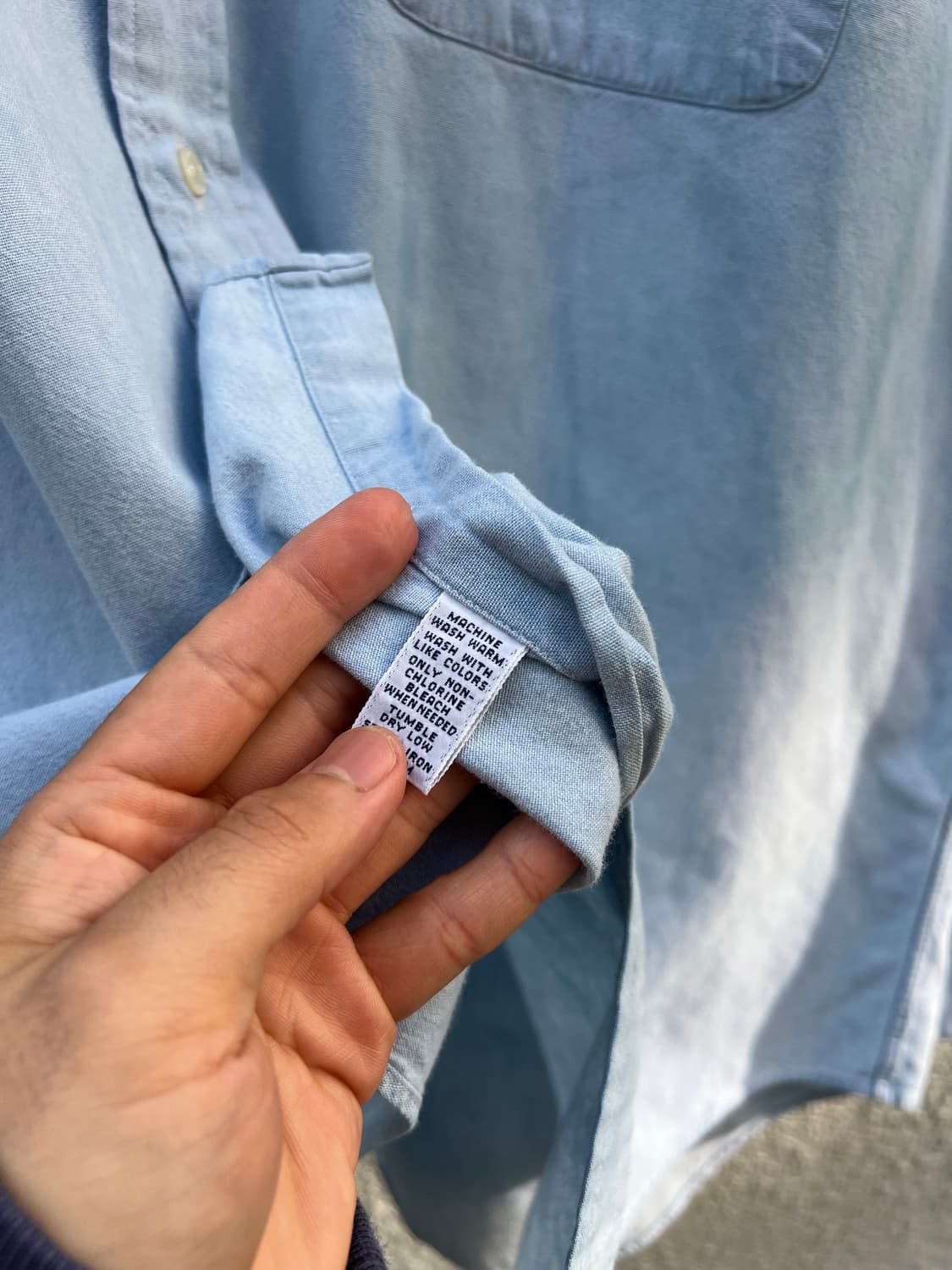 1990s POLO RALPH LAUREN BIG SHIRT 폴로빅셔츠 상품이미지8