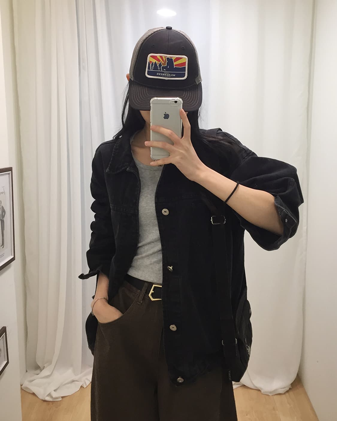 Women Partimento Denim Jacket 105 상품이미지2