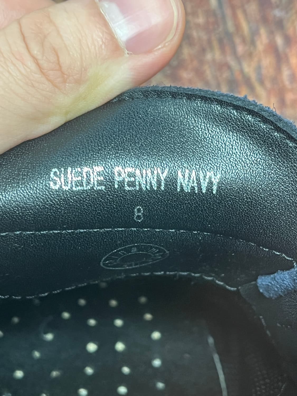 [270] 포스트맨 x 예일 스웨이드 페니 로퍼 네이비 상품이미지7