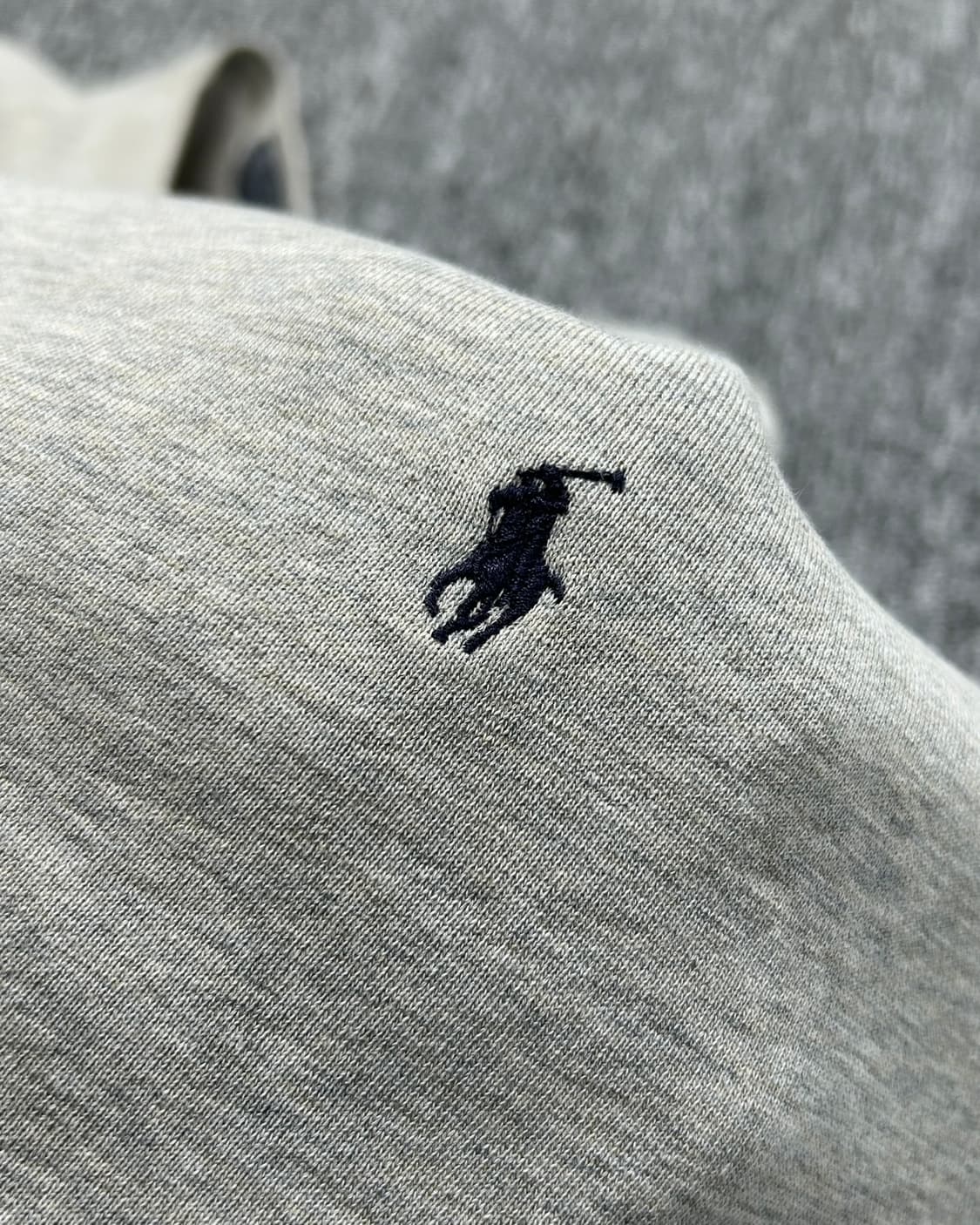 폴로 랄프로렌 멜란지 그레이 기모 맨투맨  상품이미지3