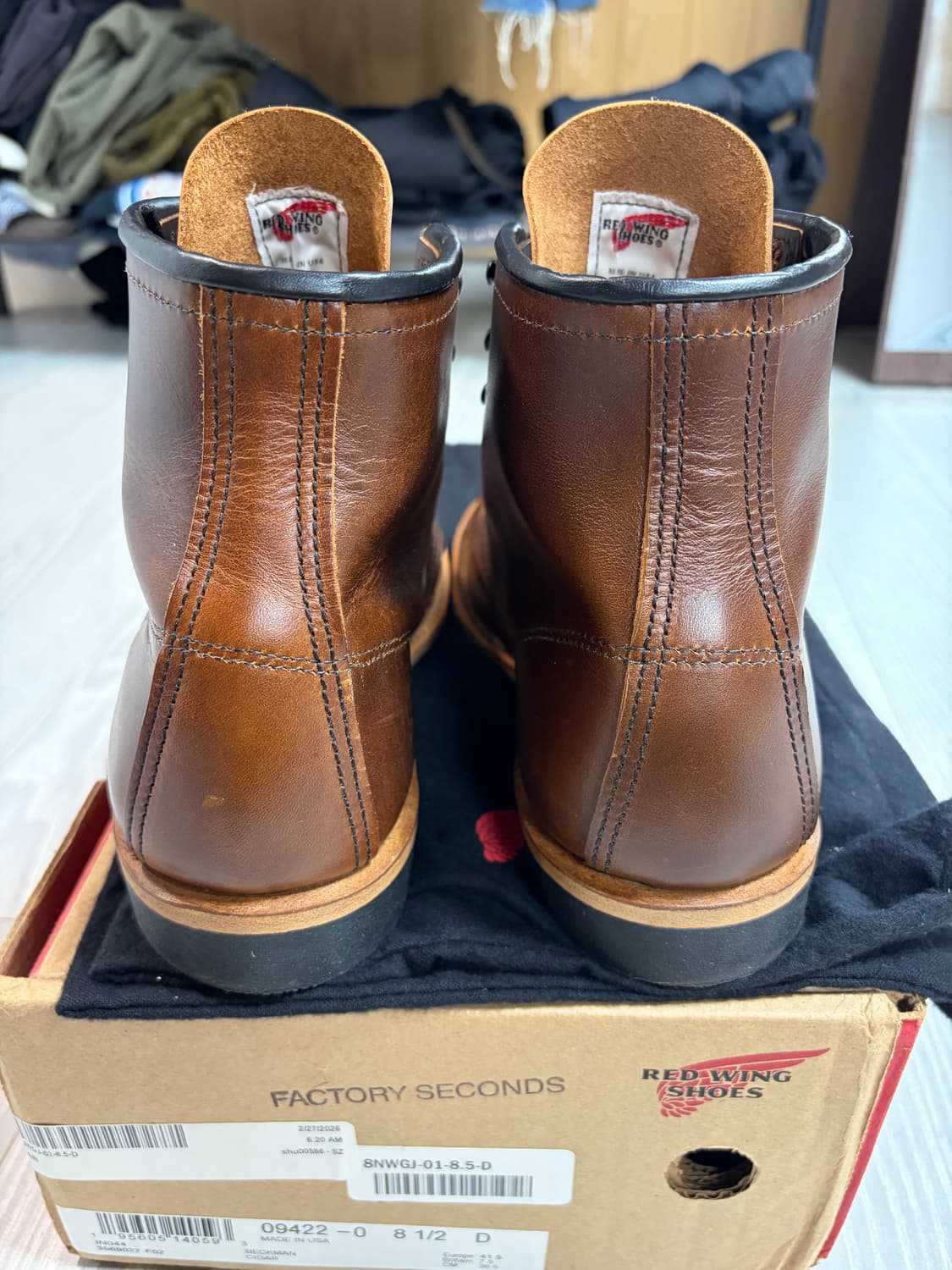 레드윙 벡맨 9422 시가 265 (8.5D) 상품이미지4