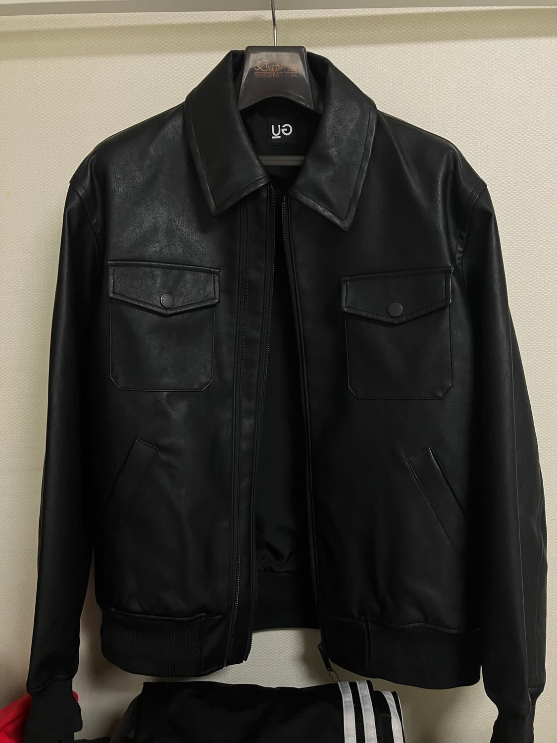 Gu x undercover 가죽자켓 상품이미지1