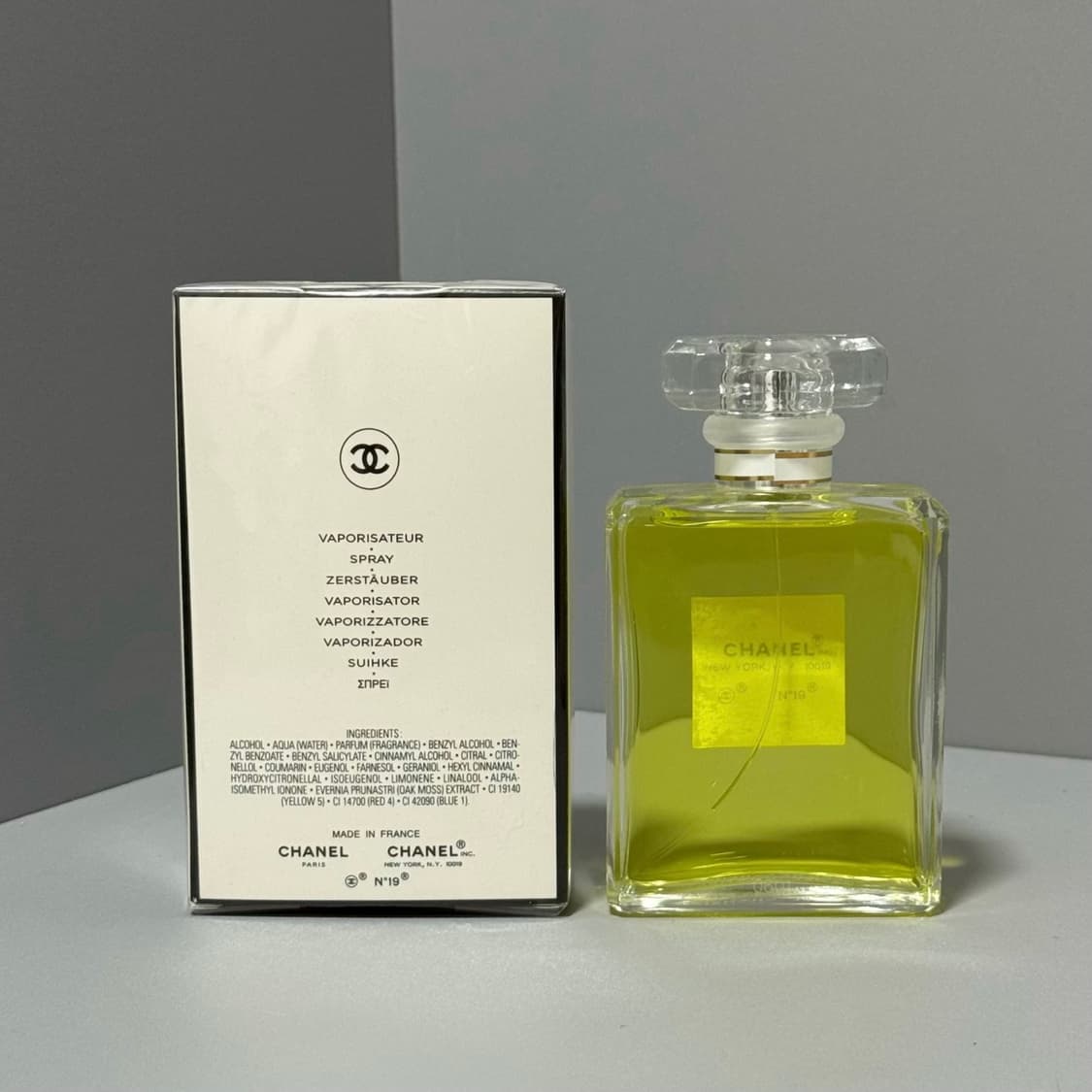 샤넬 넘버 19 오 드 퍼퓸 100ml 상품이미지2