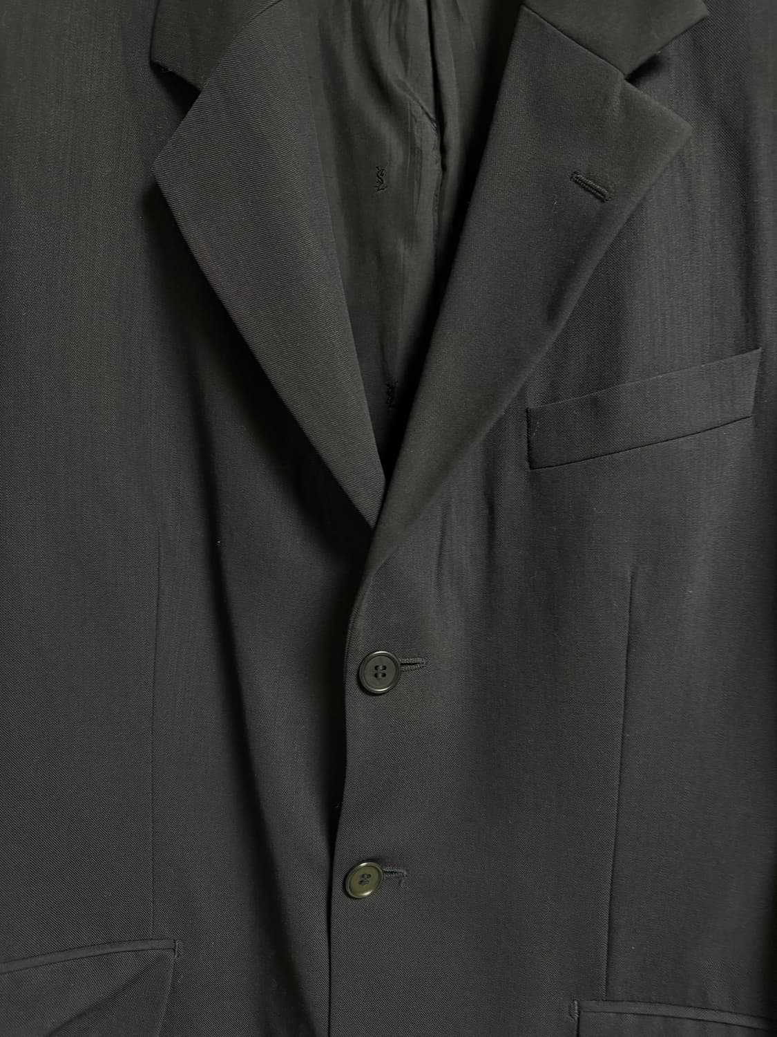 입생로랑 YSL 남성 블레이저 네이비 상품이미지3