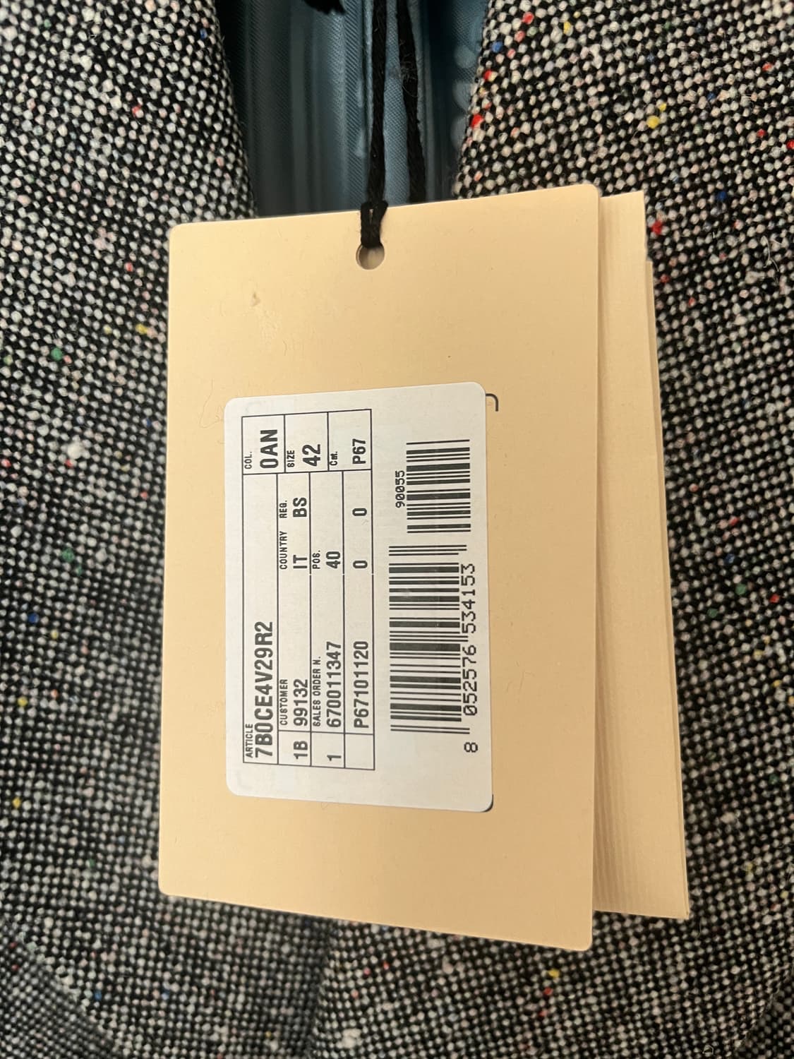 발렌티노 여성 더블 자켓 새상품 상품이미지8