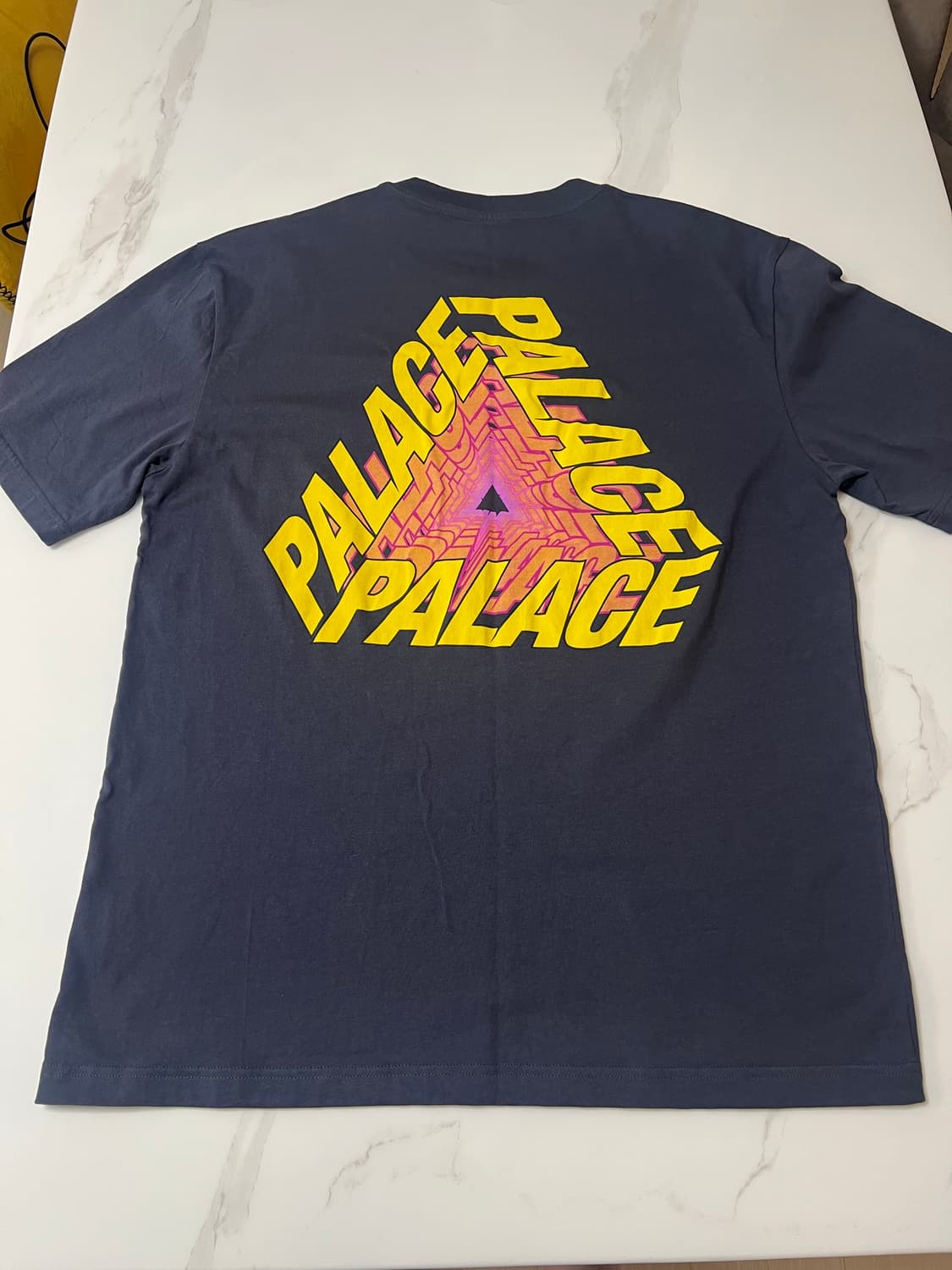 [XL] 팔라스 P3 베어 타임즈 반팔티 티셔츠 네이비 - 22SS 상품이미지4