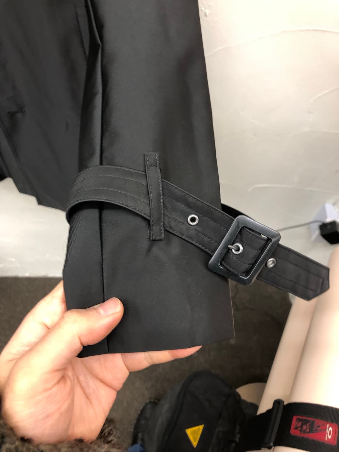 일본 생산 나일론 트렌치 코트 상품이미지6