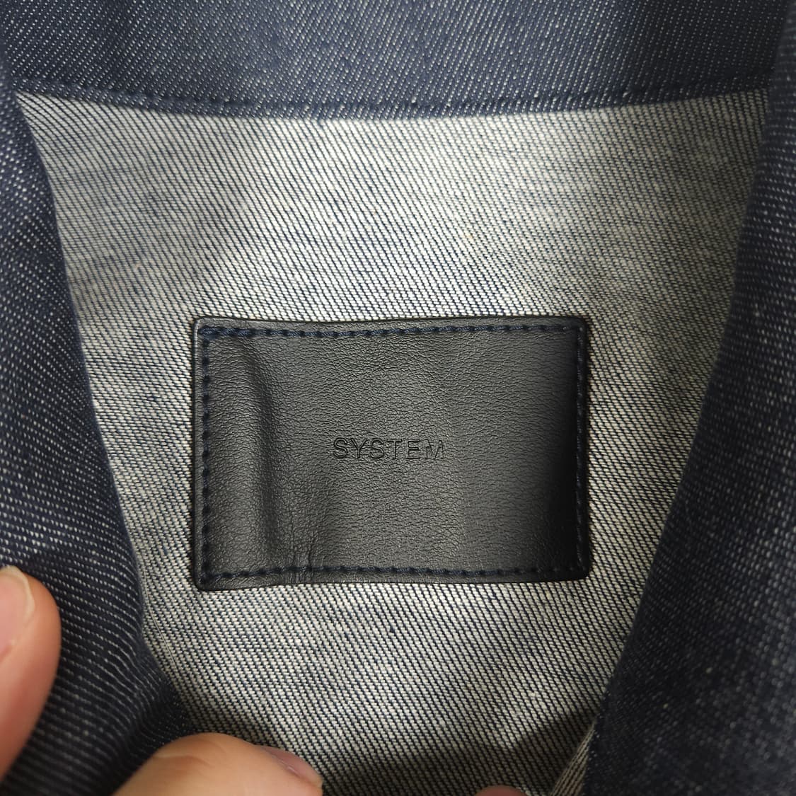 시스템 옴므 데님 자켓 상품이미지3