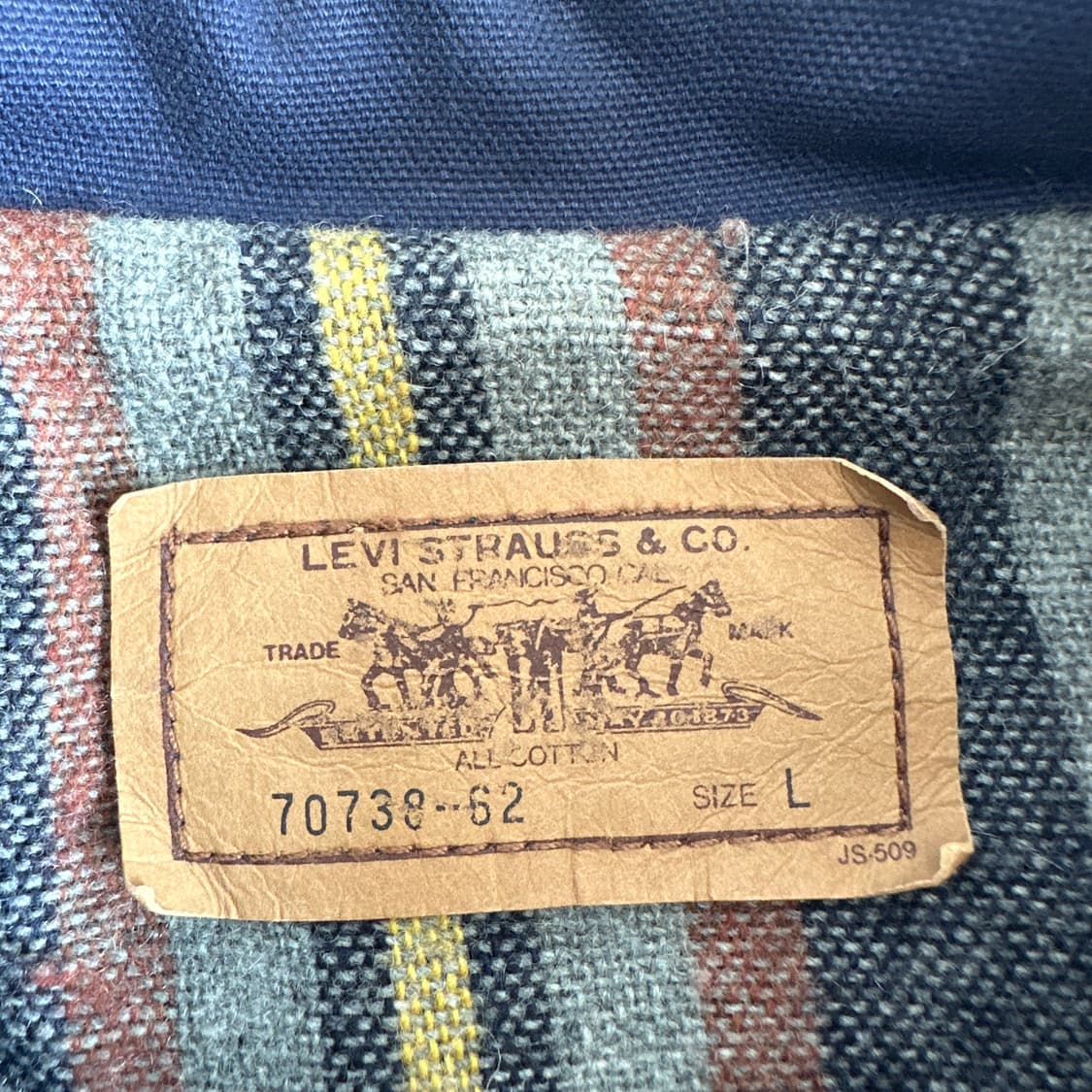 Levi's 리바이스 90‘s재팬라인 블랭킷 초어자켓 상품이미지5