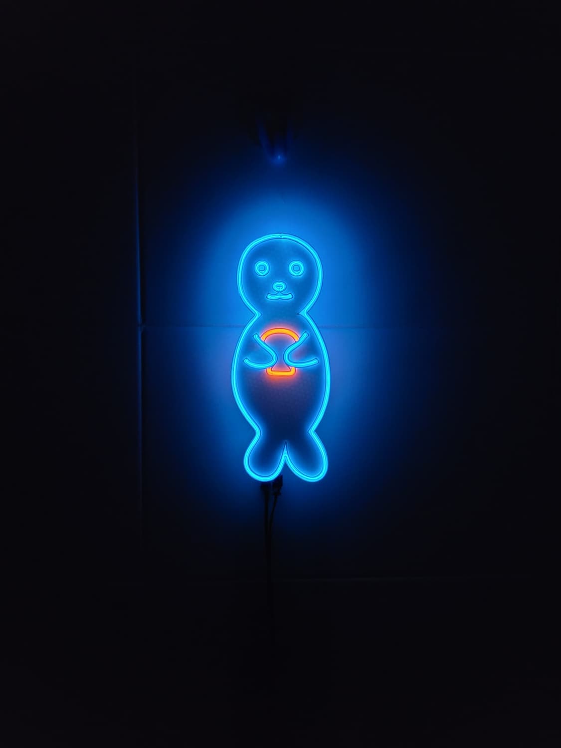 네온사인 해달 물개 물범 led 램프 무드등 조명 y2k 상품이미지3