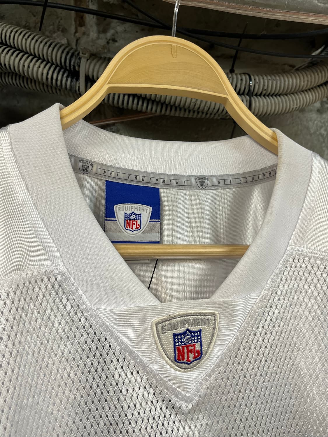 NFL 리복 이퀍먼트 인디애나 콜츠 유니폼 반팔 져지 화이트 M #csz 상품이미지6