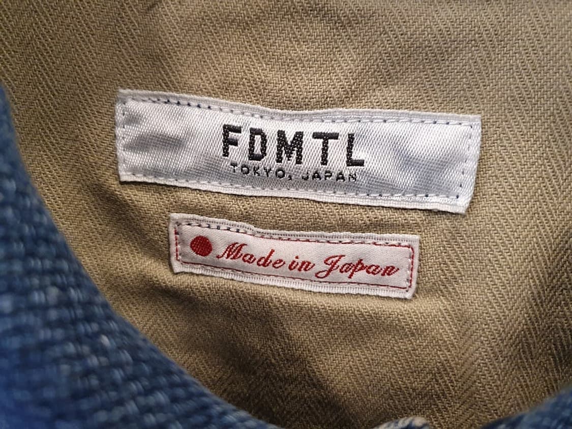 FDMLT 펀드멘탈    패치 워크 데님 커버올 자켓 상품이미지2