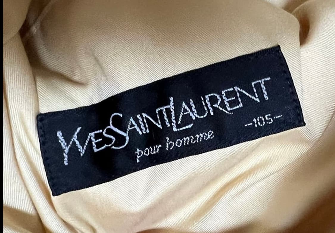 입생로랑 옴므 자켓 블루종 집업 옐로우 상품이미지6