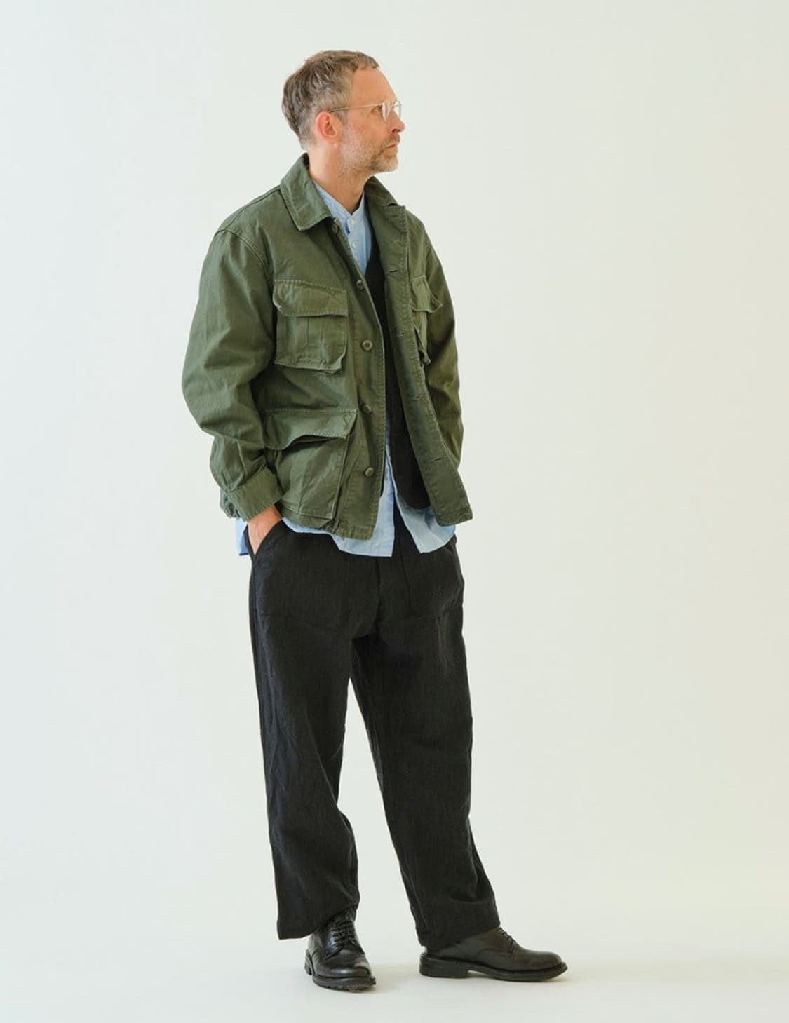 (S) 사쥬드크레 퍼티그자켓 상품이미지2