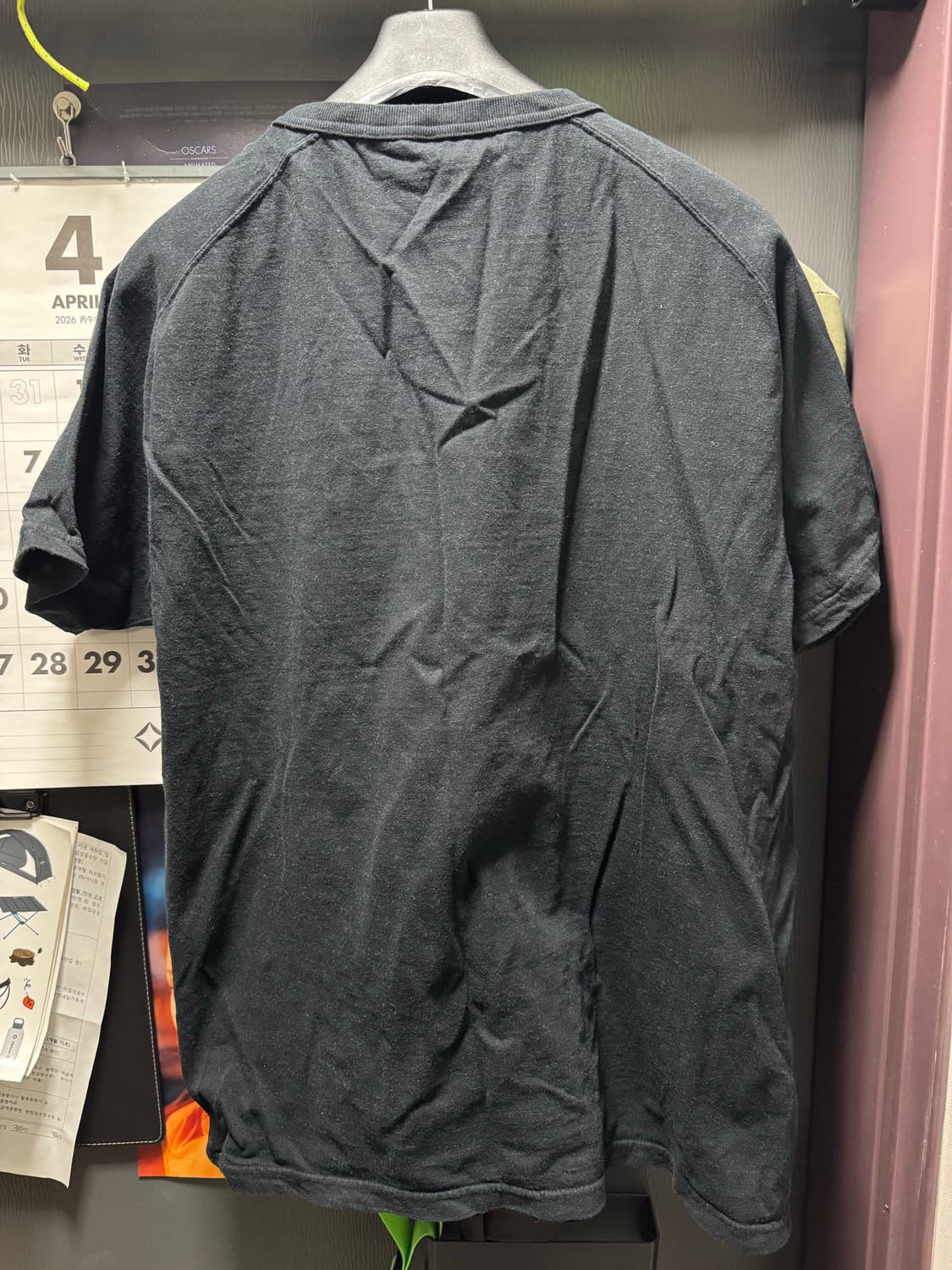 [50]나이젤카본 검정 티셔츠 상품이미지2