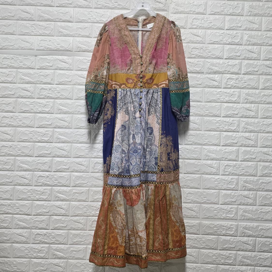 짐머만 안내케랜턴 100%코튼 맥시 원피스 M 상품이미지1