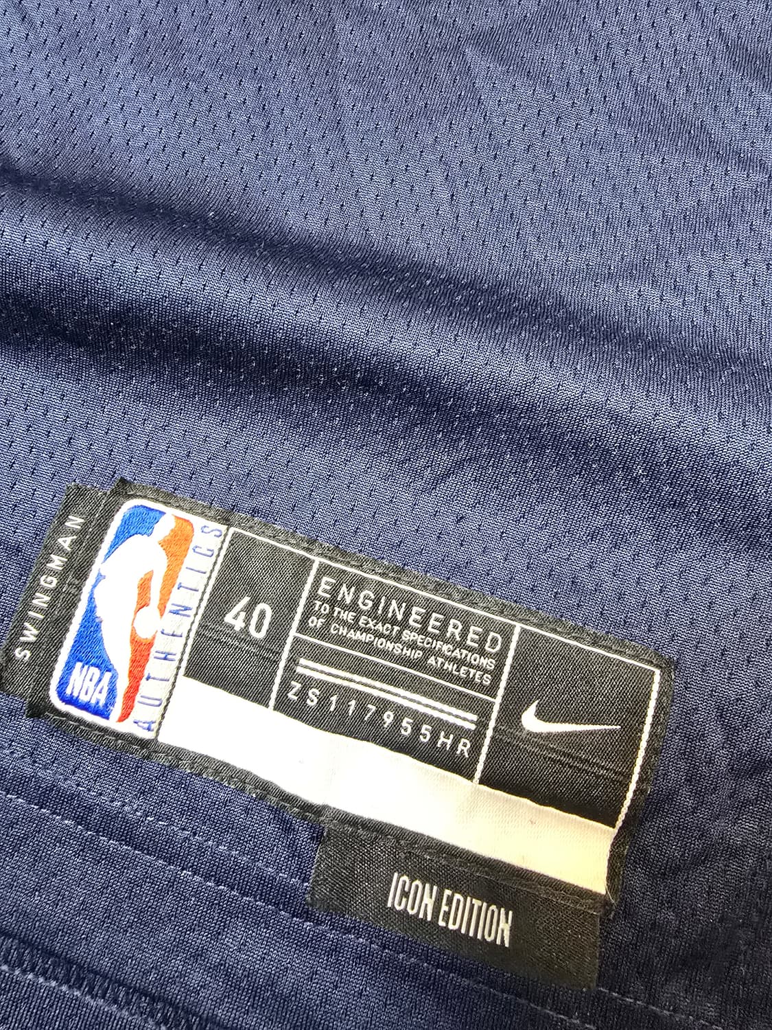 NBA 자 모란트 나이키 스윙맨 저지 S #12 멤피스 그리즐리스 상품이미지2