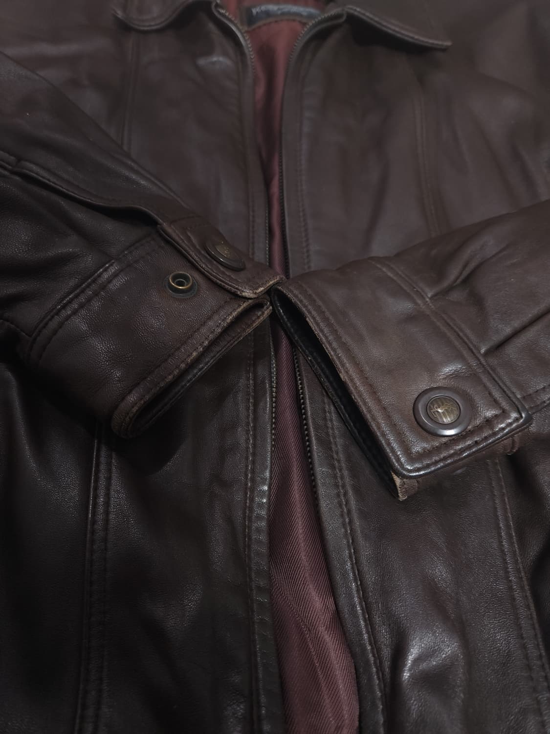 입생로랑 양가죽 자켓, M 상품이미지6