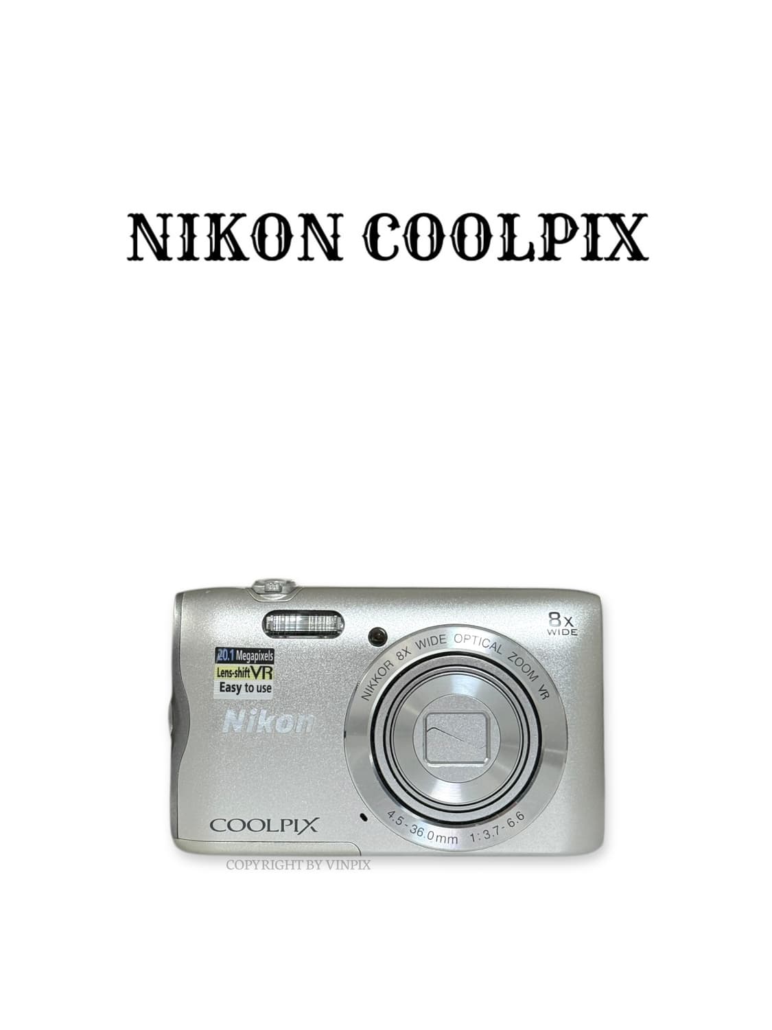 |Wifi,소프트포커스🩶| 니콘 쿨픽스 a300 디지털 카메라 디카 상품이미지1