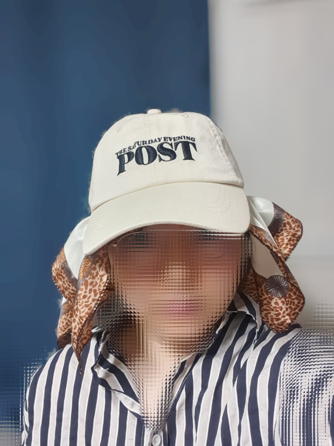 라이트 베이지 레터링  더새터데이이브닝포스트 볼캡 모자 상품이미지9