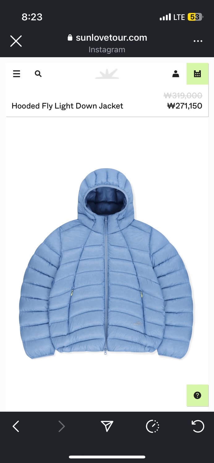 선러브패딩(L) 상품이미지1