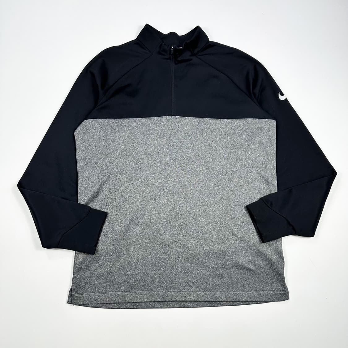 나이키 골프 스우시 블랙 하프 반집업 쉘탑 (L) 상품이미지2