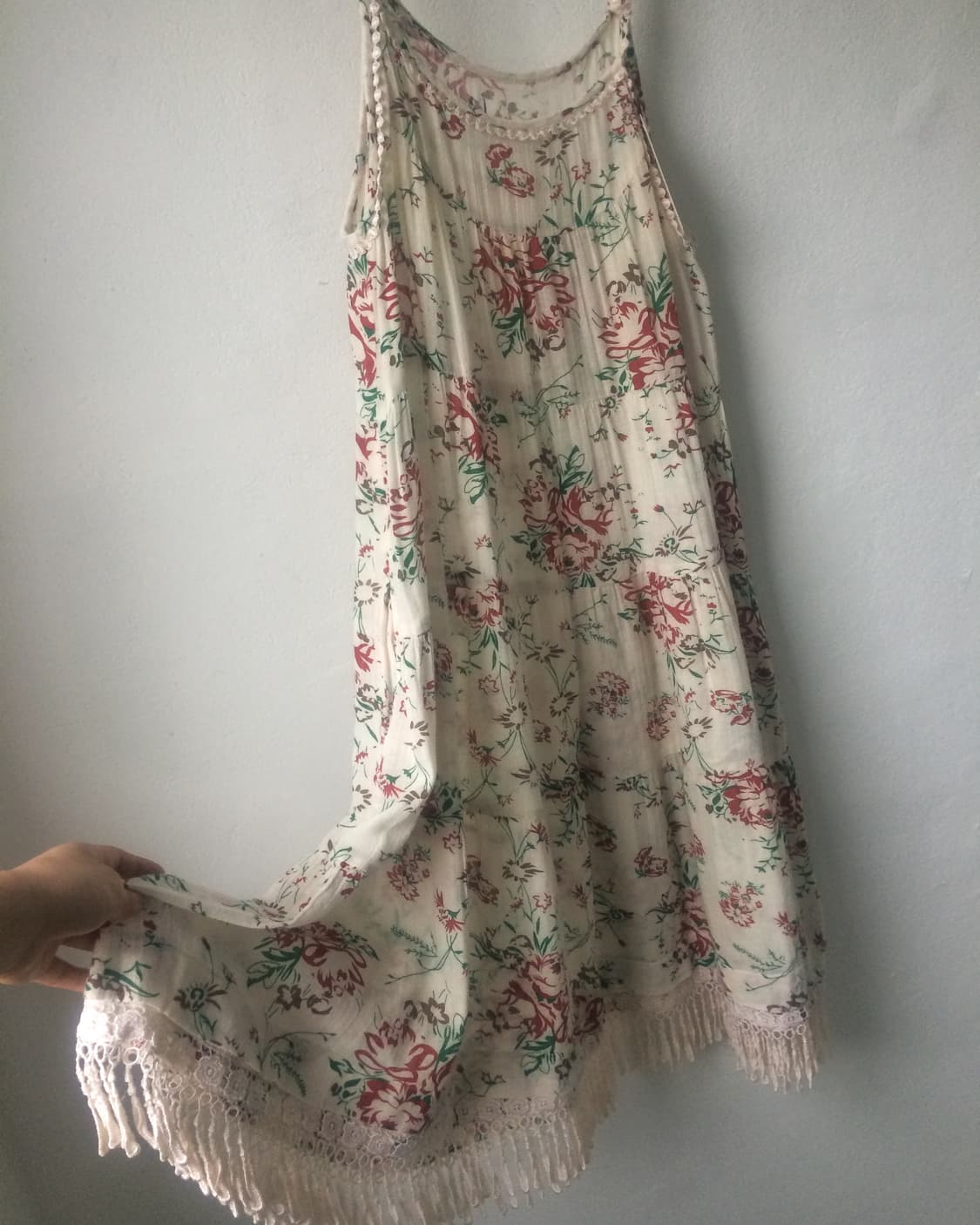 Flower pattern sleeveless onepiece 상품이미지6
