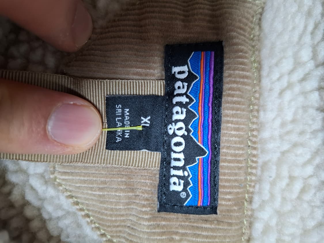 XL 파타고니아 코듀로이 트러커 시어링 털 카라 자켓 상품이미지3