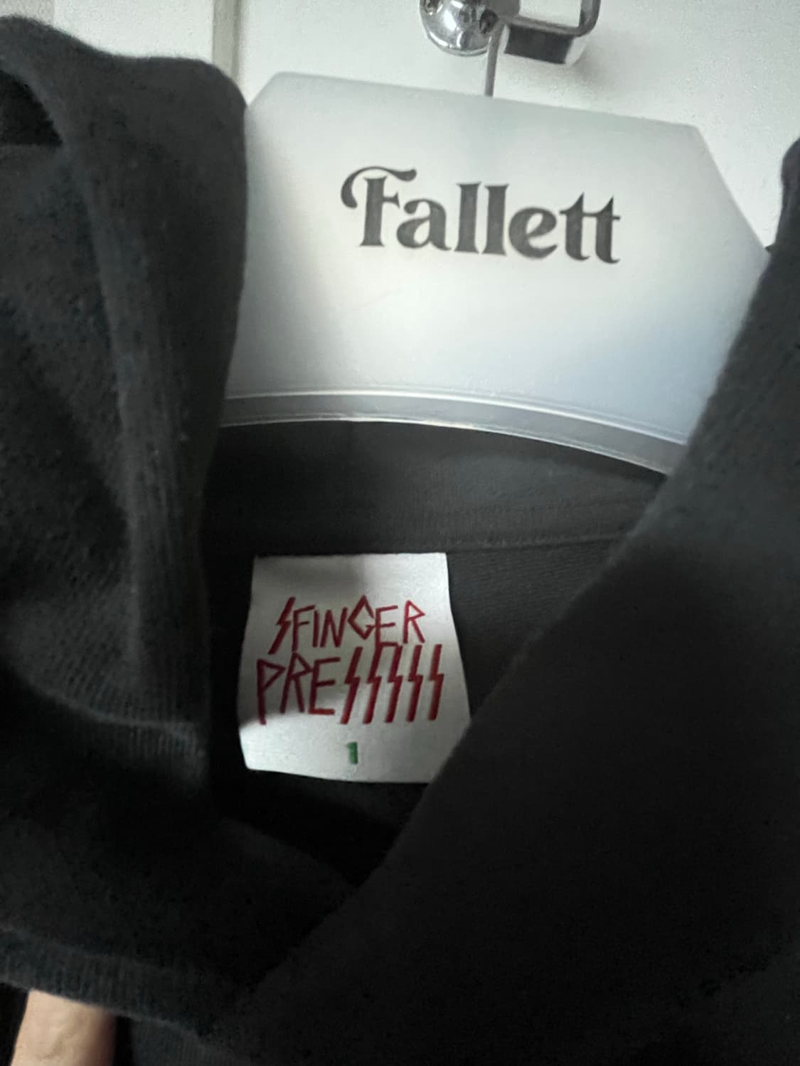 핑거프레스 nineninenine 999 후드 블랙 1 상품이미지3