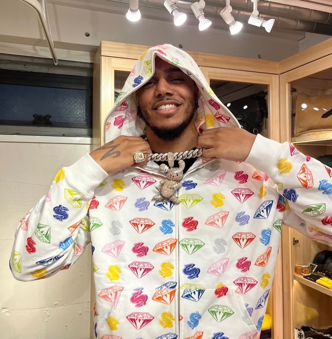 삽니다)casanova vintage x bbc 후드집업 m-L 상품이미지1