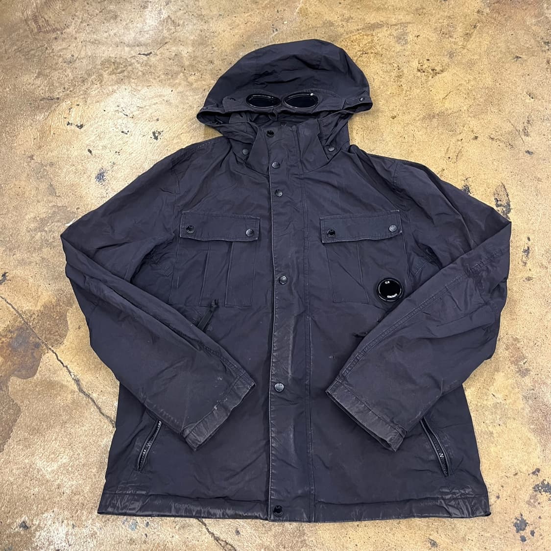 [정품/105] c.p컴퍼니 고글 후드 자켓 b16 상품이미지2
