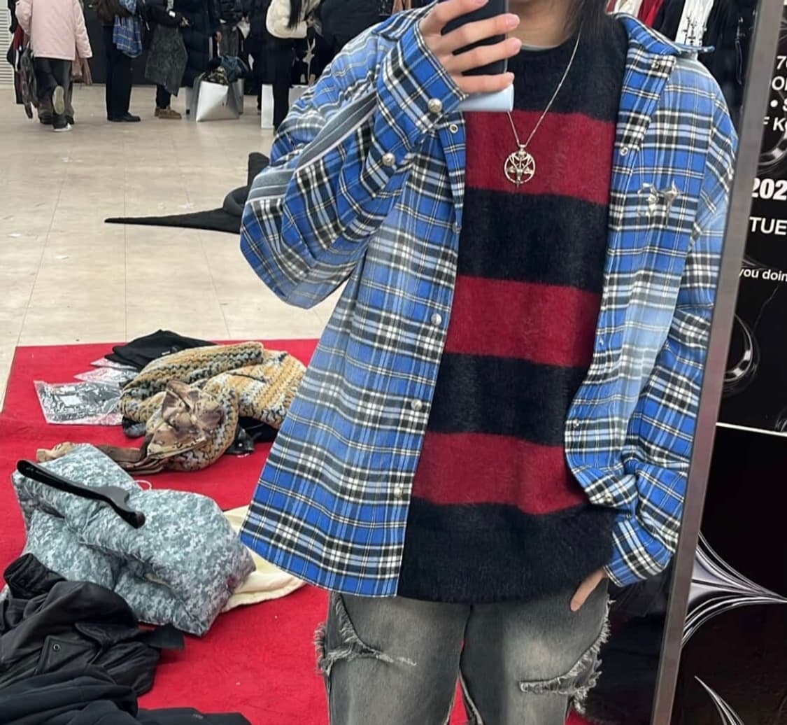 떠그 클럽 플란넬 소드 셔츠 4 상품이미지2