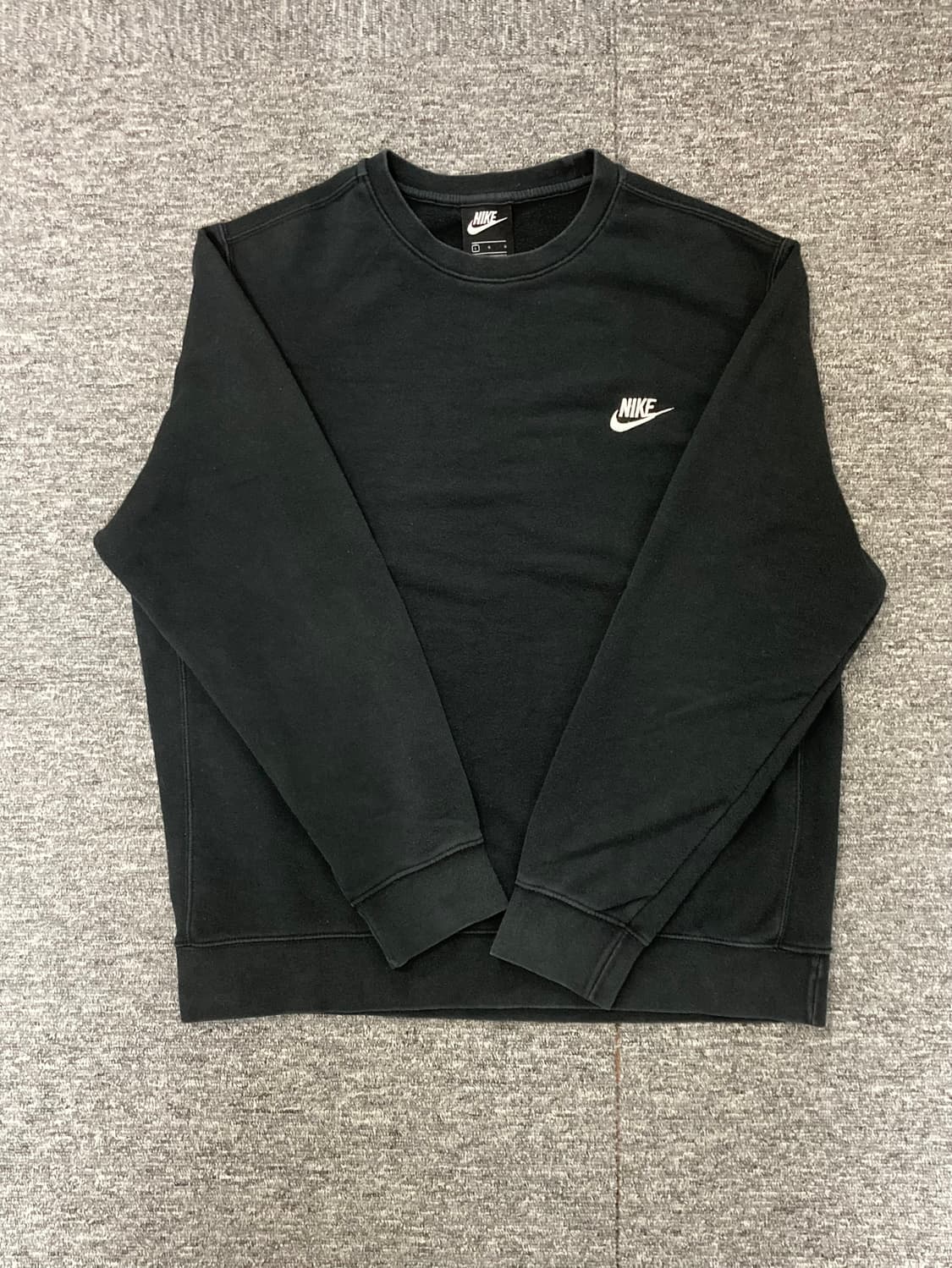 나이키 블랙 맨투맨 L 상품이미지1