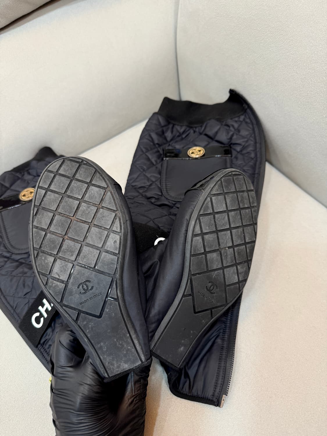 샤넬 투웨이 퀄팅 부츠 38.5사이즈  상품이미지6