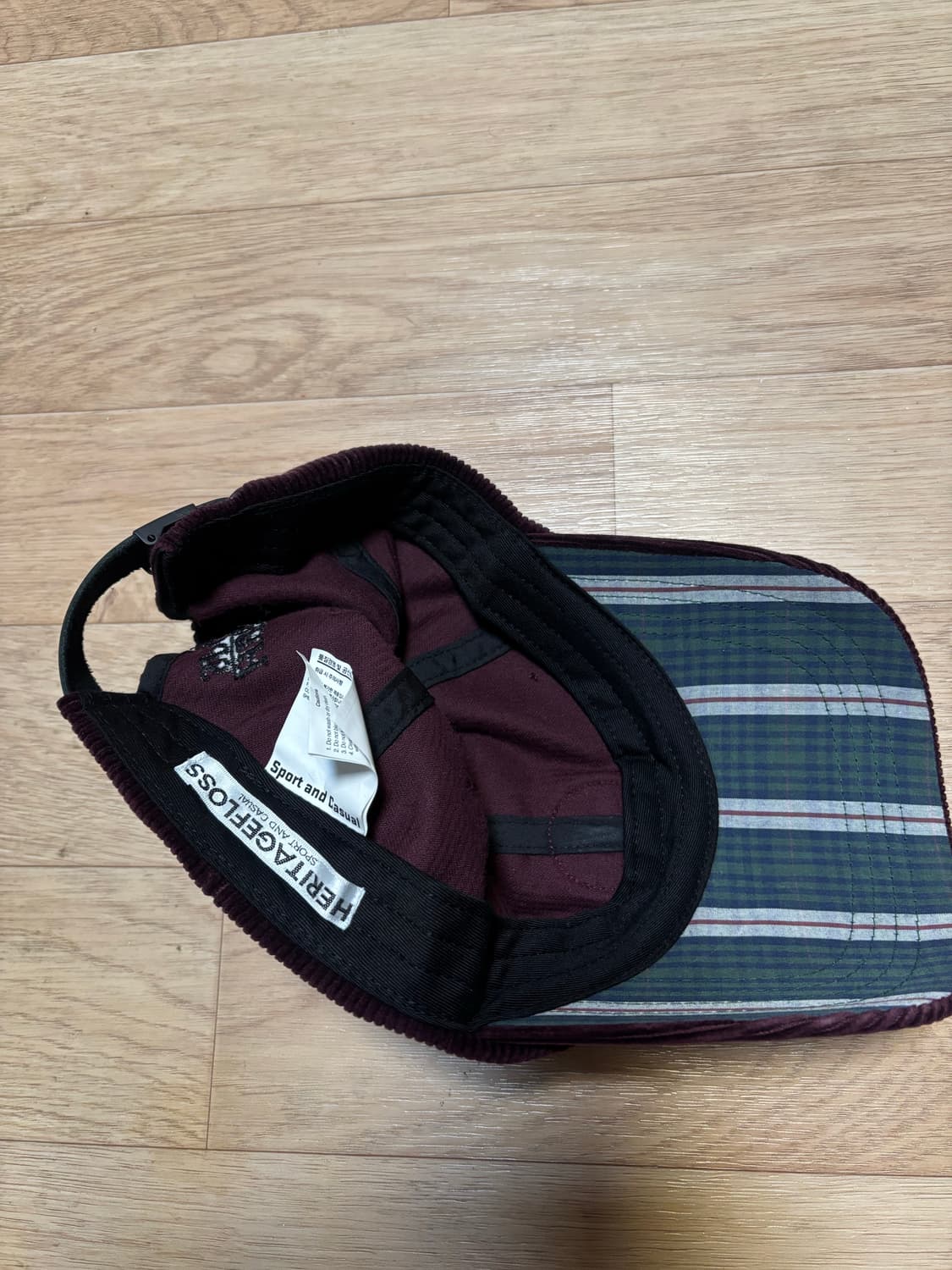 헤리티지플로스 코듀로이 볼캡 모자  상품이미지3