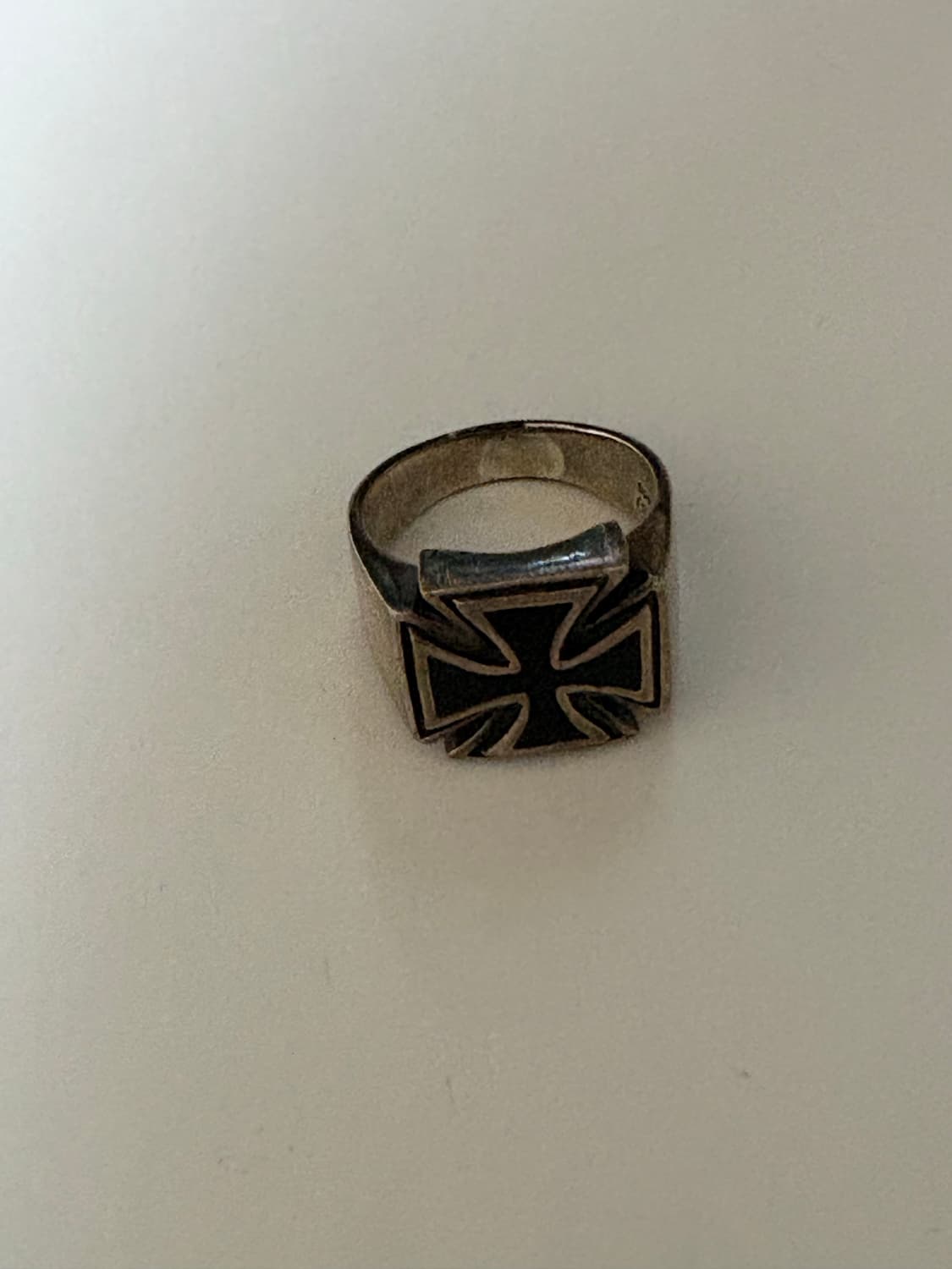 프랑스 빈티지 아이언크로스 링 상품이미지3