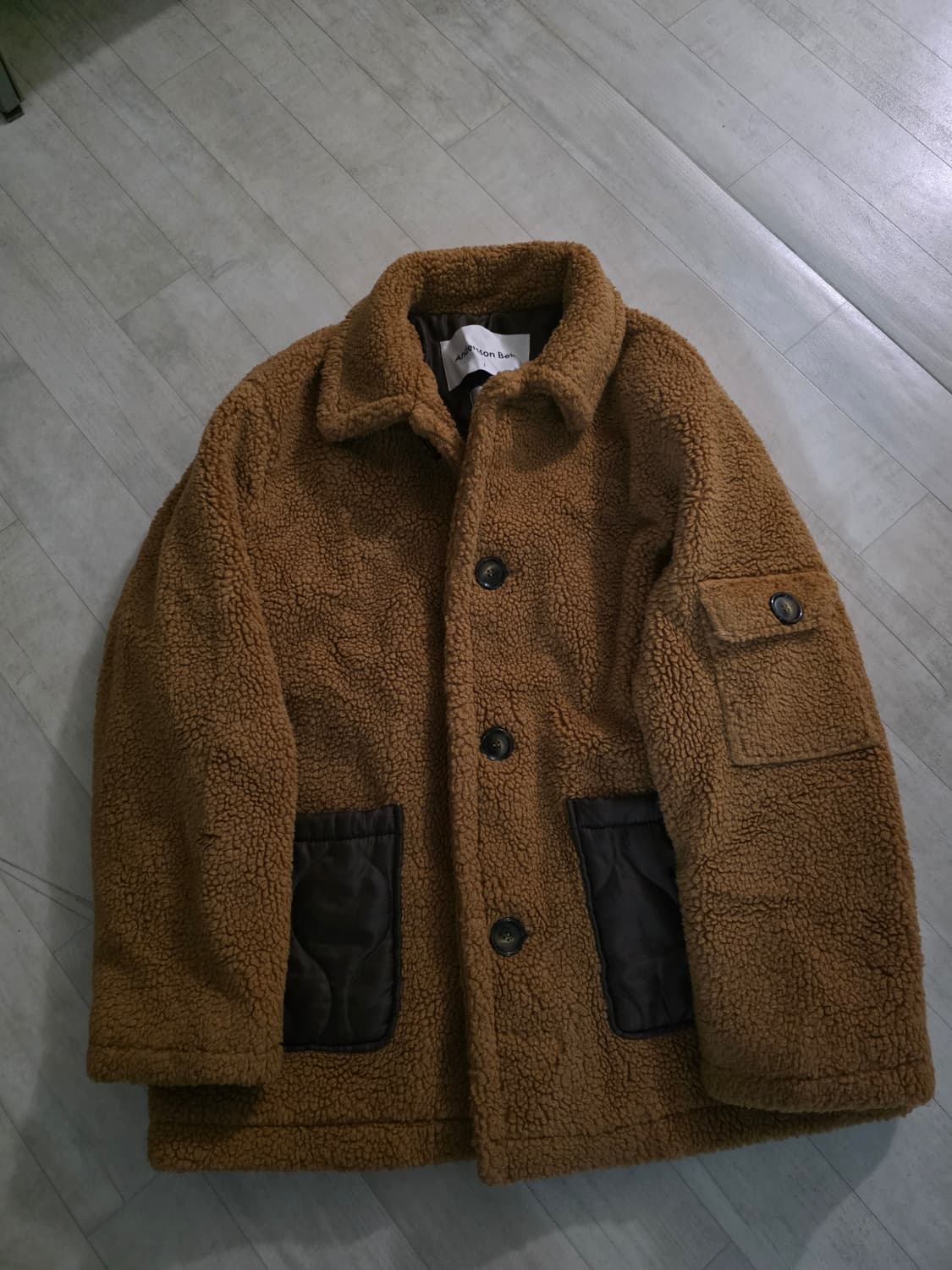 앤더슨벨 리차드 테디 베어 초어 울 자켓 L 상품이미지1