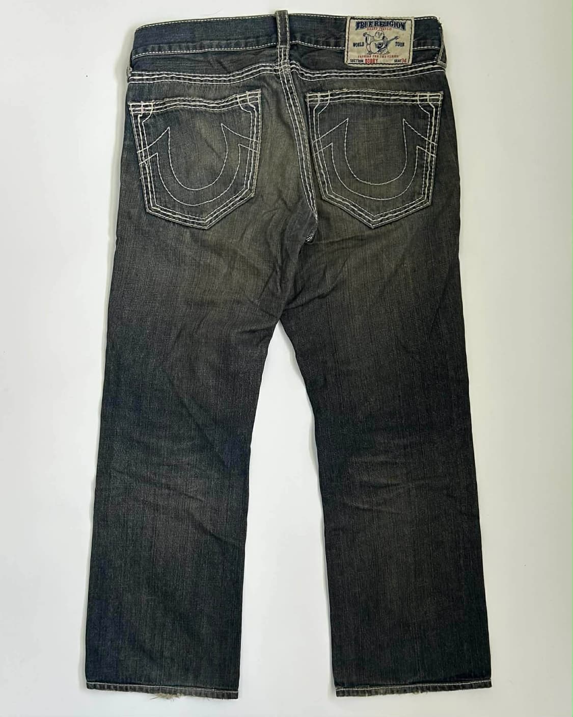 [34] 트루릴리젼 빈티지 빅스티치 바비 데님 팬츠 상품이미지2