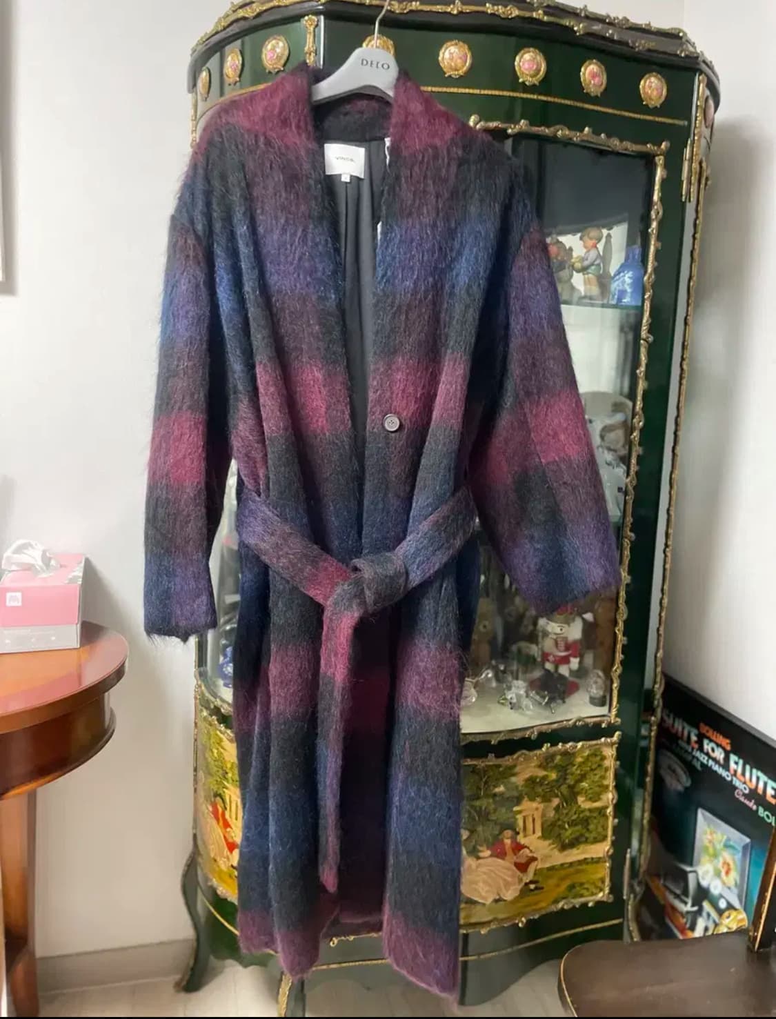 빈스 모헤어코트 상품이미지1