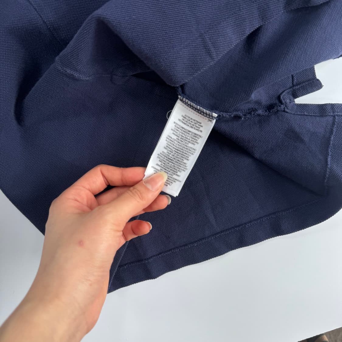 Polo 폴로 화이트 포니 네이비 반팔 카라티 상품이미지6