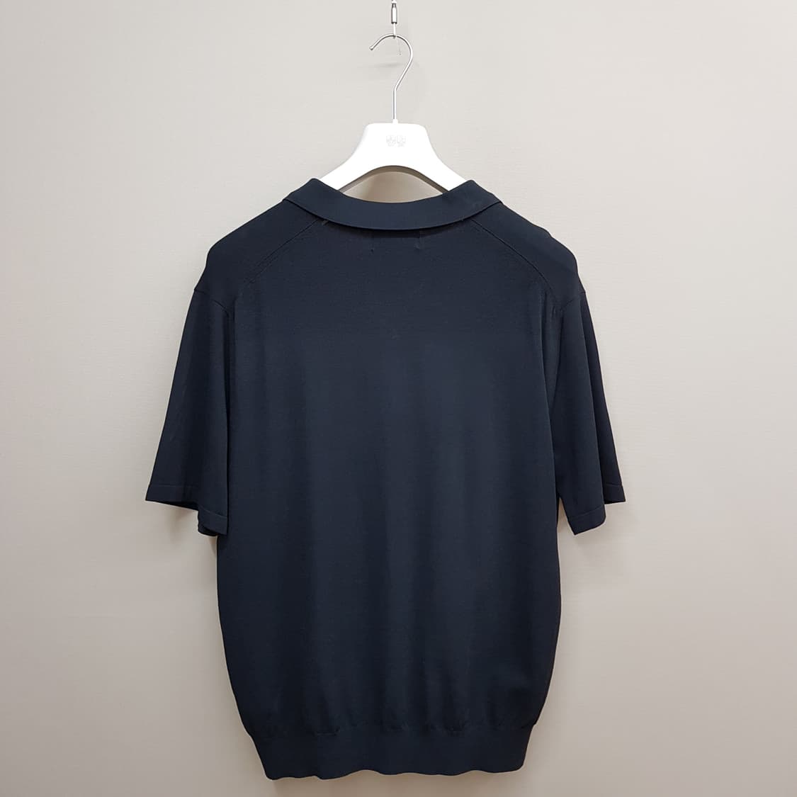 한섬 타임옴므 2023 반팔 카라 니트 110사이즈 상품이미지4