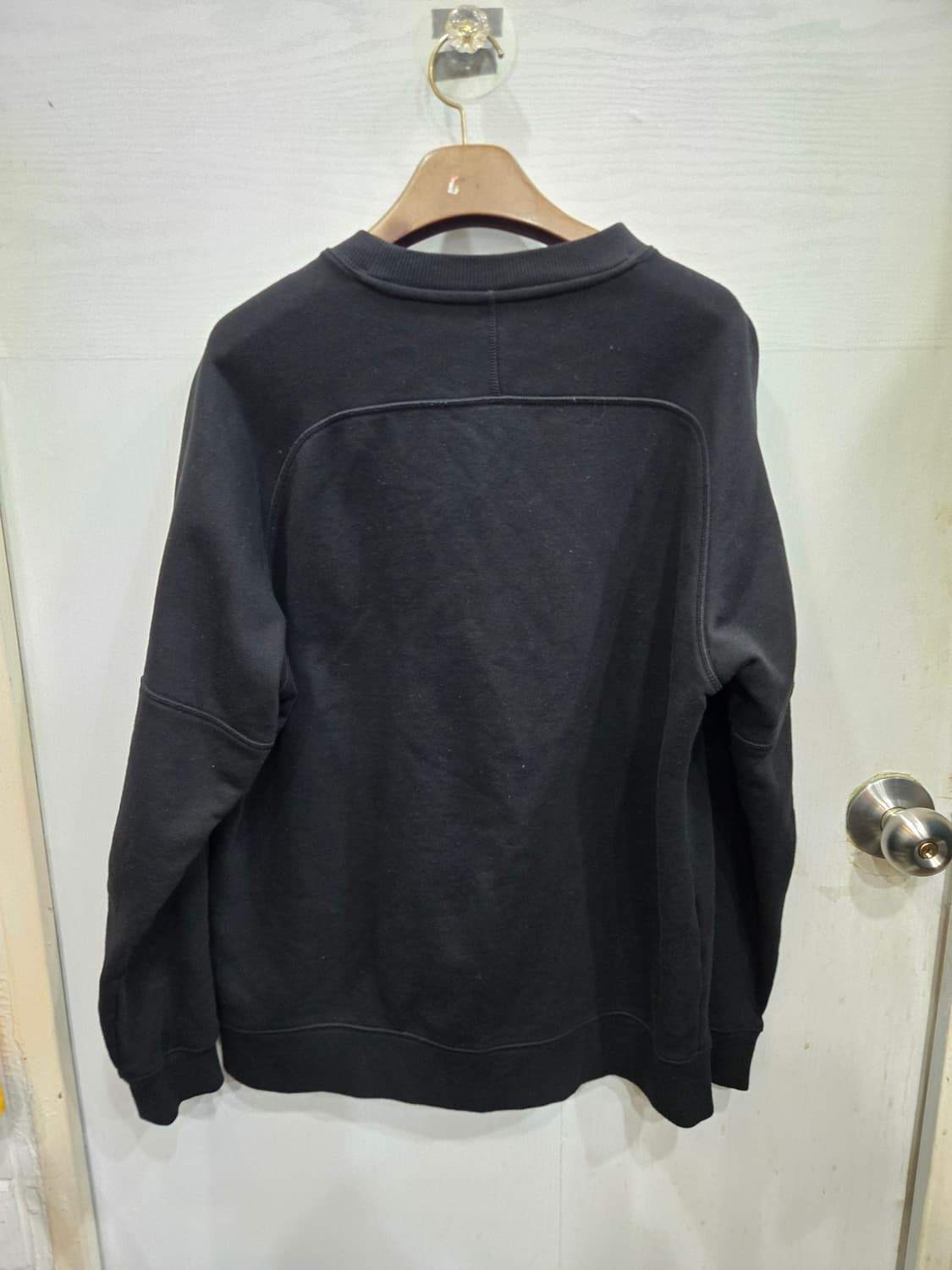 L,100 )) adidas 아디다스 맨투맨! 블랙 색상! 로고가 이뻐요 상품이미지4