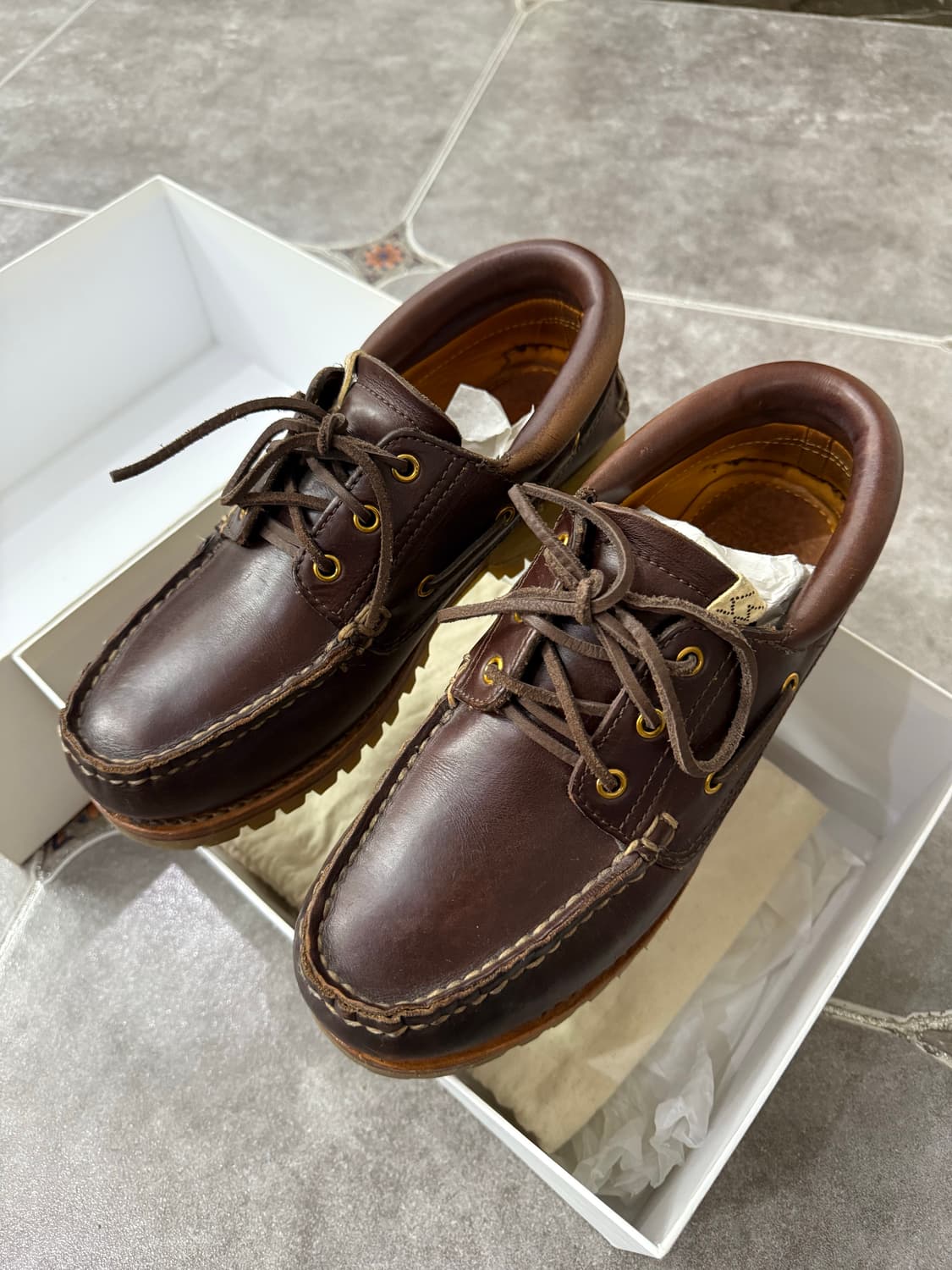 비즈빔23ss Wallace Deck 월레스 덱 보트 슈즈 상품이미지2