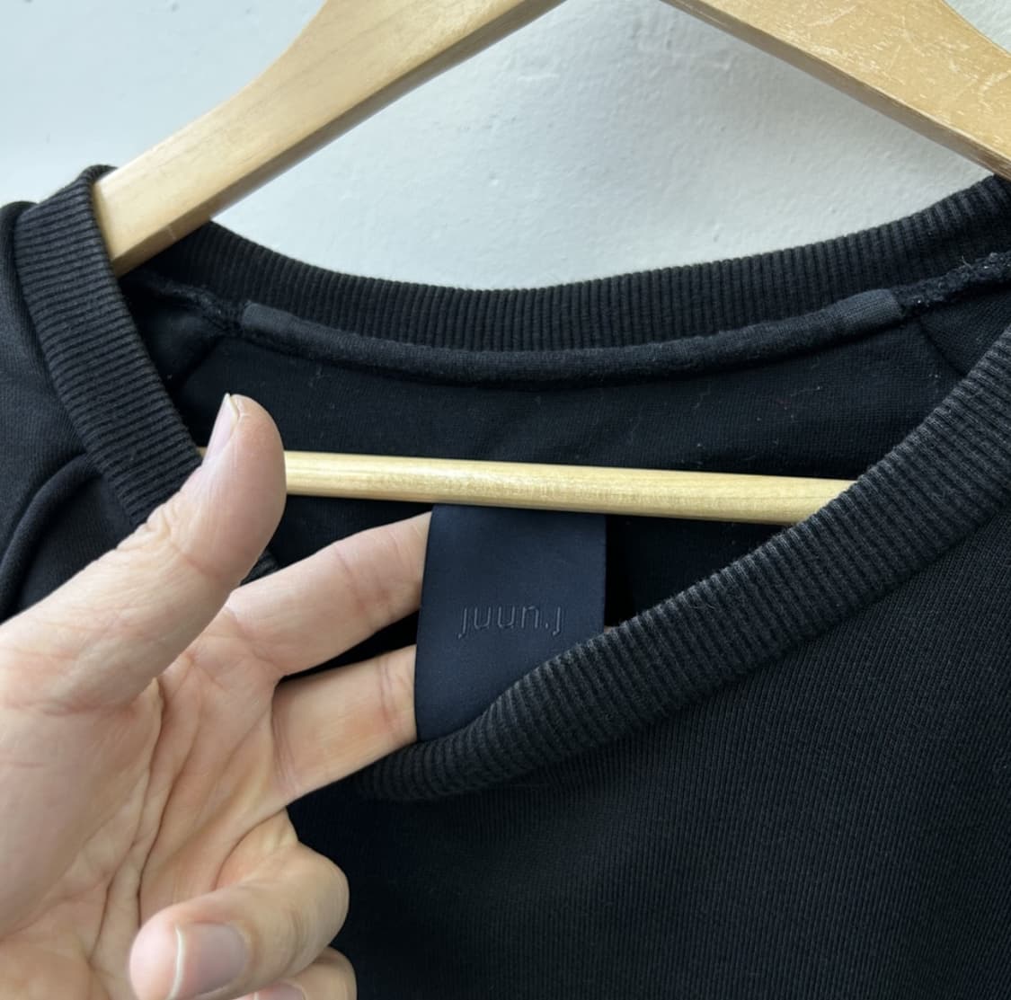 15855 - 준지 로고 자수 맨투맨 상품이미지3